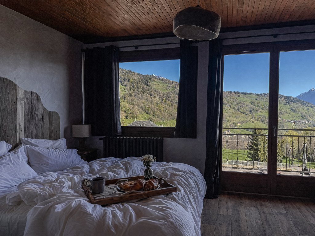 Chambre avec vue sur la vallée